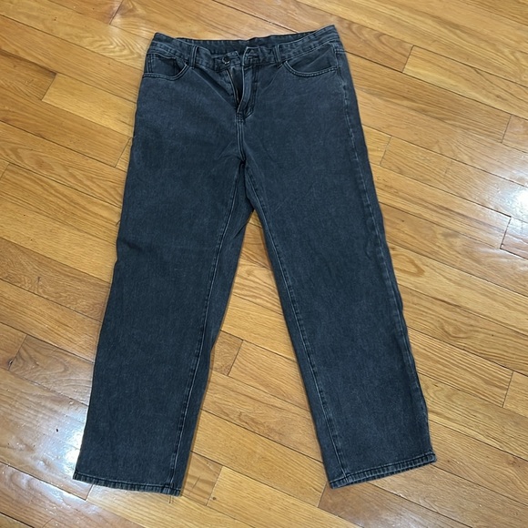 Black washed baggy jeans - Picture 2 of 3